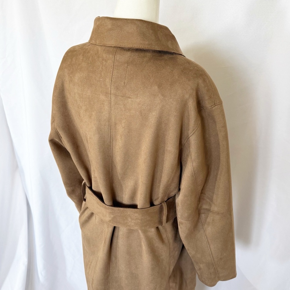 H&M Tan Long Coat - Picture 7 of 9
